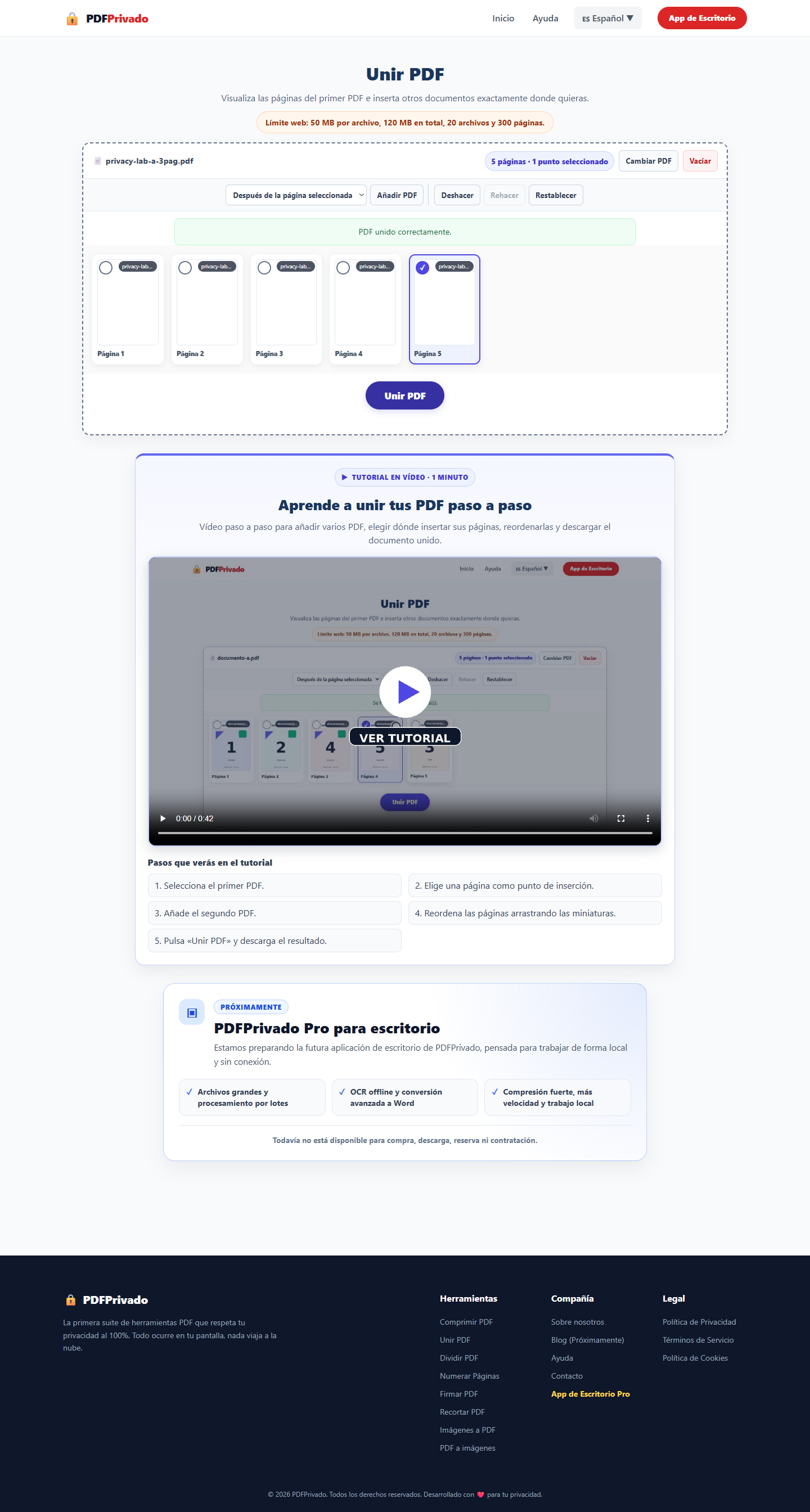 Privacy Lab unir offline